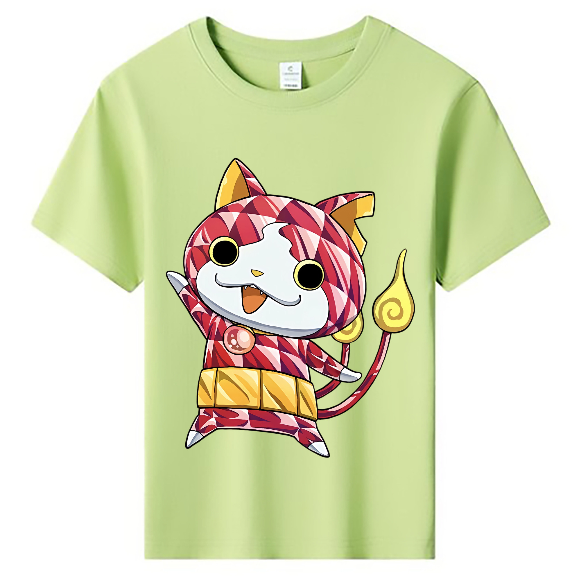 （画像用） 妖怪ウォッチ Yo-kai Watch 綿100％キッズTシャツ（フロントプリント）